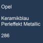 Preview: Opel, Keramikblau Perleffekt Metallic, 286.